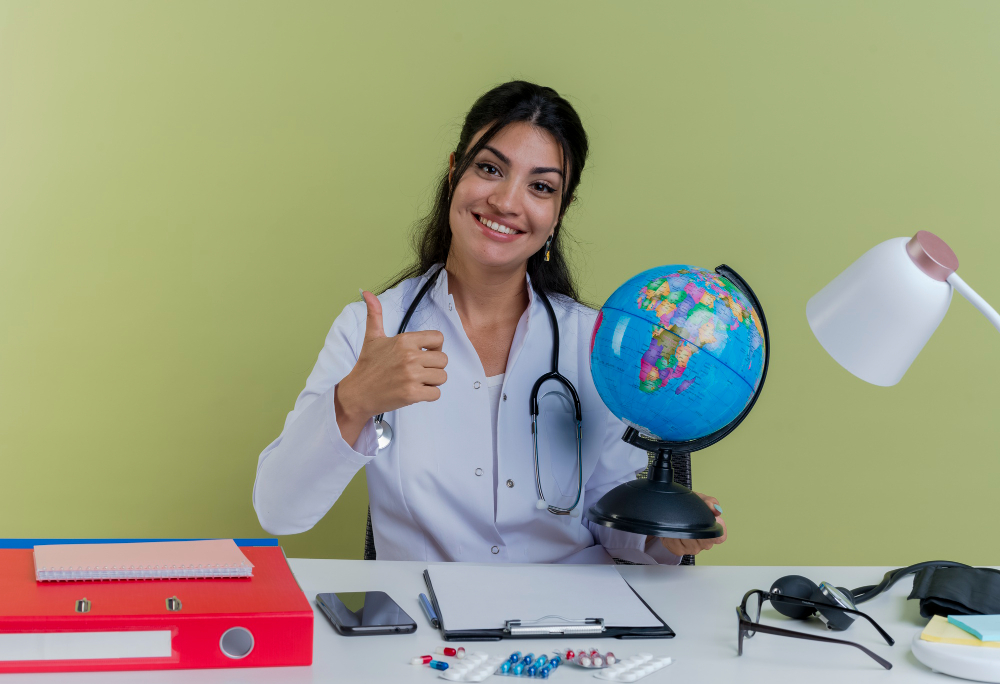 Medical tourism in India - patient with doctors